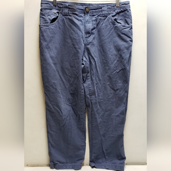 Columbia PHG Performance Hunting Gear blue flannel lined pants 38x30 outdoor - Picture 2 of 14